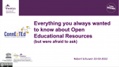 thumbnail of medium Everything you always wanted to know about Open Educational Resources​ (but were afraid to ask)