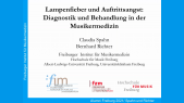 thumbnail of medium Lampenfieber und Auftrittsangst: Diagnostik und Behandlung in der Musikermedizin