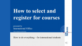 thumbnail of medium How to select and register for courses